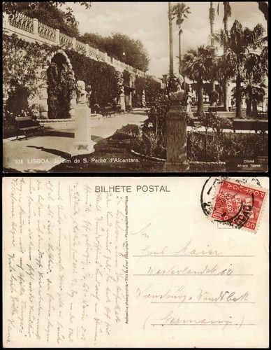Postcard lissabon lisboa - postcard,