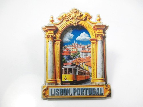 Lissabon foto magnet - foto, acryl