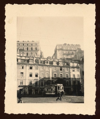 Kleines foto straßenbahn in - kleines,