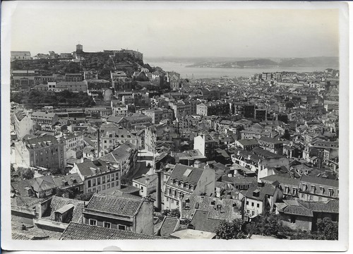 Foto lissabon 1927 blick - blick, auf