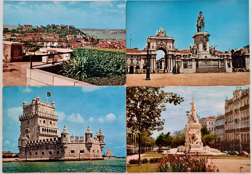 Postkarten lot lissabon - lot, x