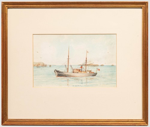 1902 aquarell lissabon - 1902,