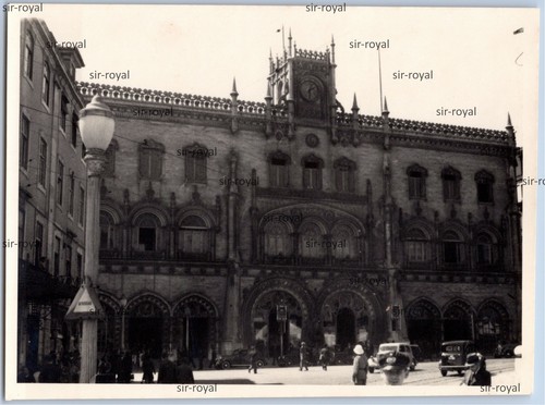 Lissabon 1937 bahnhof rossio - 1937,