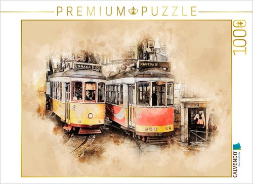 Calvendo puzzle lissabon - puzzle,
